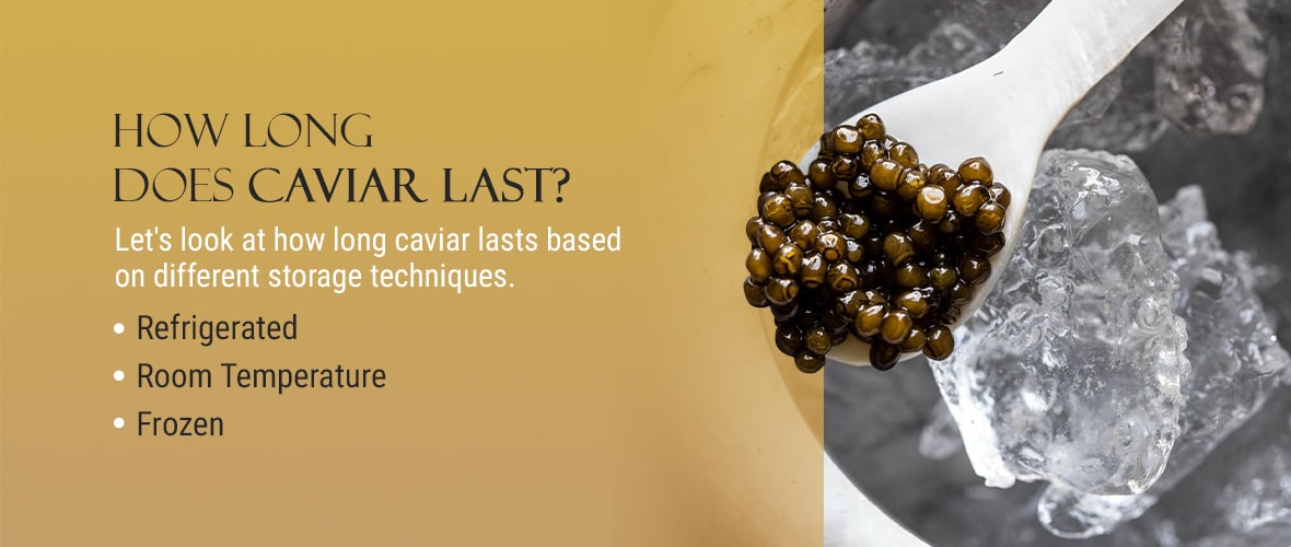 How long does caviar last?